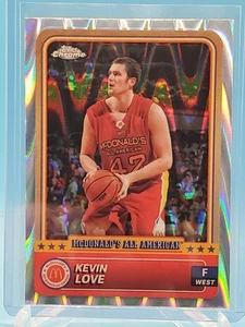 Kevin Love 2024 Topps Chrome McDonald's RAYWAVE REFRACTOR Card #48 UCLA - Picture 1 of 2