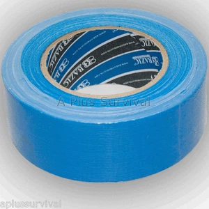 Cinta de reparación de conductos 2"x60 yardas supervivencia primeros auxilios para acampar azul - Imagen 1 de 1