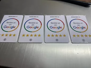 Popcard Google Reviews 4 Pack - Picture 1 of 8