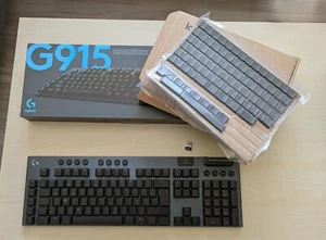 Logitech G915 Tastatur + original Ersatz-Tastenkappen Keycaps von Logitech - Bild 1 von 7