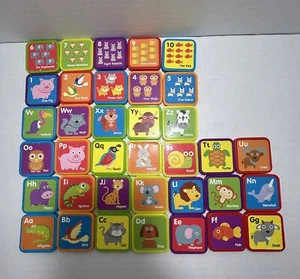 ABC’s Magnet Learning Animal, Number, Letter Tiles - Picture 1 of 11