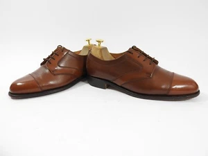 Church's Cheaney Herrenschuhe Kalb Derby Kappe UK 7 US 8 EU 41 F RP £ 395 V geringfügiger Gebrauch - Bild 1 von 11