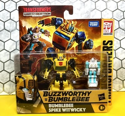 2021 Hasbro Transformers - Buzzworthy Bumblebee - BUMBLEBEE & SPIKE WITWICKY - Image 1 of 4