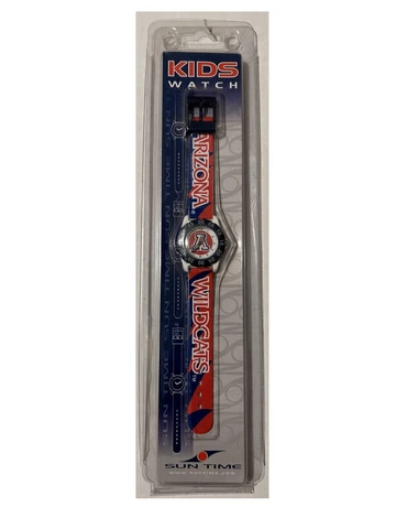Arizona Wildcats Vintage Suntime Kids Sport Wrist Watch - NWT Cover