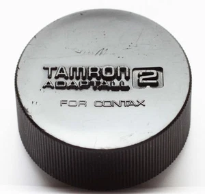 Genuine Tamron Adaptall 2 Rear Lens Cap For Contax Yashica C/Y CY Mount Lenses - Picture 1 of 2