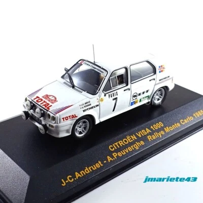 Citroen Visa 1000 piste #7 Andruet - Peuvergne Montecarlo 1985 1:43 - Immagine 1 di 4