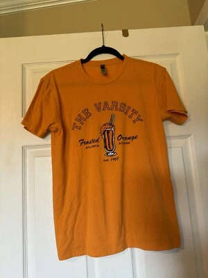 Camiseta vintage The Varsity Drive-In Atlanta, GA Landmark, naranja, talla: pequeña Foto 1 de 3