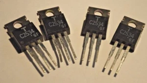 2SC2534 / TRANSISTOR / 4 PIECES (qzty) - Picture 1 of 2