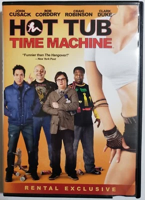 Hot Tub Time Machine DVD 2010 (Former Blockbuster Rental) - Image 1 of 3