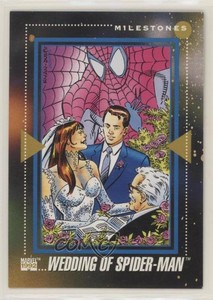 1992 Impel Marvel Universe Series III Milestone Mary Jane Parker Peter #199 0e2x