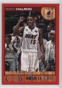 2013-14 NBA Hoops Red Mario Chalmers #97