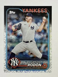 Carlos Rodon All-Star Game Logo Variation HOLO Foil 2024 Topps ASG SP Yankees - Picture 1 of 2