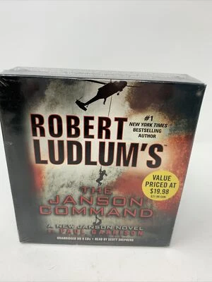 THE JANSON COMMAND unabridged audio book on CD by ROBERT LUDLUM - Brand New! - Image 1 of 4