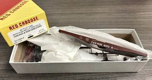 Red Caboose Kit HO RC-2205-8 42’ Fish Belly Flat Car Chicago & Northwestern NOS! - Picture 1 of 4