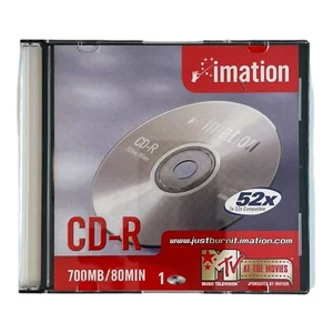 imation CD- R 700 MB 80 Min. CD Rohling 1 Stück Neu & unbenutzt - Bild 1 von 1