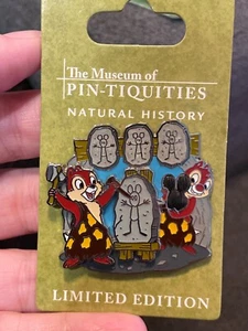 Walt Disney World The Museum of Pin-tiquities Chip and Dale Pin LE History - Picture 1 of 4