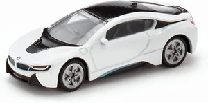 siku 1458, BMW i8, Metal/Plastic, Black/White, Toy car for Children - Picture 1 of 2