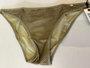LOVE Stories Women's Shelby Swim Brief Green Khaki Size 1 XS Size 6 New RRP$79 - Picture 1 of 13