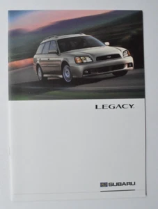SUBARU Legacy 2004 dealer brochure - French - Canada - Photo 1 sur 3