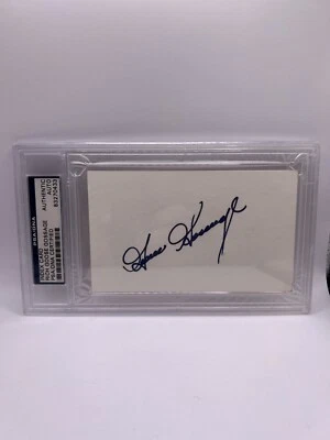 Goose Gossage Signed Index Card PSA/DNA Auto - Image 1 of 2