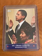*Rare Gold Foil* 2008 Topps Barack Obama Inaugural Edition Card #24 Washington