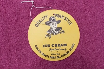 Publicidad de helados Hopalong Cassidy - O'Fallon, Illinois Foto 1 de 4
