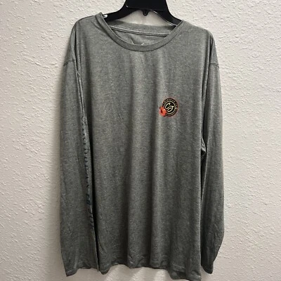 Camisa de sol para hombre Caribbean Joe manga larga transpirable secado rápido fácil cuidado XL gris Foto 1 de 4