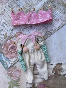 Blythe Puppenkleidung, Prinzessin Vintage Outfit für Blythe, Puppenoverall - Bild 1 von 6