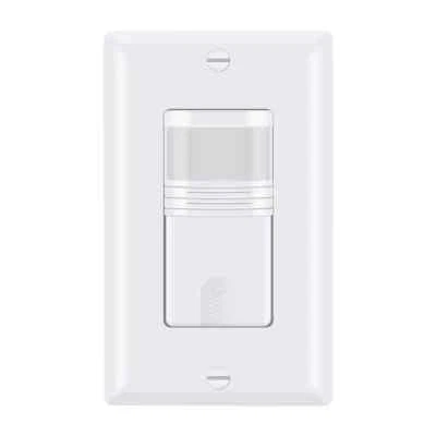 ECOELER 3 Way Motion Sensor Light Switches for Indoor Adjustable Sensitivity 1Pk