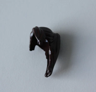 LEGO Minifiguren Zubehör Mädchen dunkel braun Haare 1 Stück - Bild 1 von 4