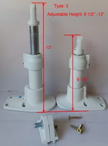Acorn 180 Kurven Treppenlift Grundschiene Bein Fußanker Ständer Treppenlift Treppenlift. - Bild 1 von 2