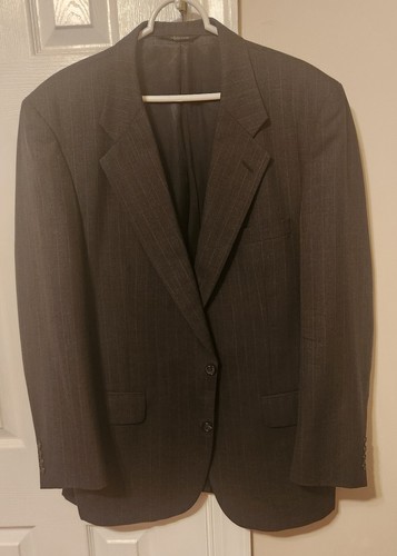 Burberrys Cappotto Uomo Lana Sportivo 42R Grigio 2 Bottoni Giacca Blazer