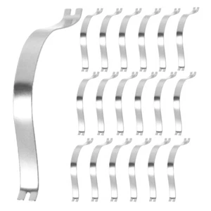 100 Piezas Gancho de Aleación de Aluminio Placa Trasera Marco Hardware Clips Fijación de Tablero Trasero - Imagen 1 de 12