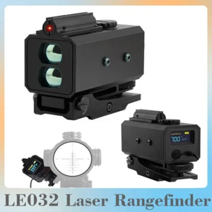 LE032 Range Finder 1200M IP65 Real-time Tactical Mini Laser Rangefinder Hunting - Picture 1 of 7