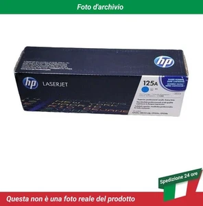CB541A HP Color Laserjet CP1215 Cartuccia del Toner Ciano - Zdjęcie 1 z 2