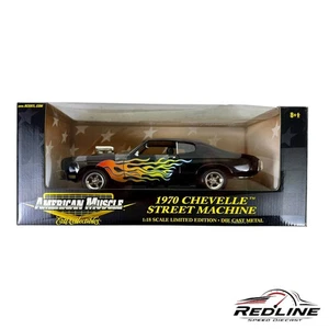 🇺🇸Ertl 1970 Chevrolet Chevelle Street Machine American Muscle 1/18 TV🇺🇸 - Bild 1 von 7