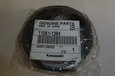 Junta de escape Kawasaki nueva OEM 11061-1384 2021 - 2024 Ninja ZX10R ZX 10 1000 PL Foto 1 de 2