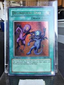 Yugioh 1st Edition Magic Ruler MRL-039 Delinquent Duo NM VLP  - Picture 1 of 2