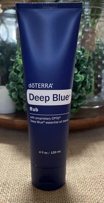 Brand New *Authentic* doTERRA Deep Blue Rub 4 oz. Exp. 06/2028. Free Shipping - Image 1 of 3