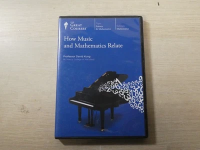 Great Courses How Music & Mathematics Relate Great Courses DVDs Prof David Kung - Image 1 of 4