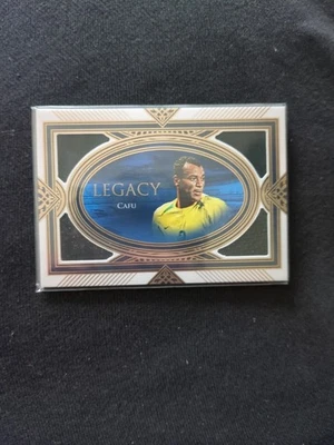 Futera Unique World Football 21 Edition Legacy Cafu Match Worn Patch 12/20.  - Image 1 of 2