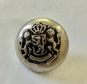 Botones de cresta de metal vintage Liz Claiborne sin abrir - Imagen 1 de 3