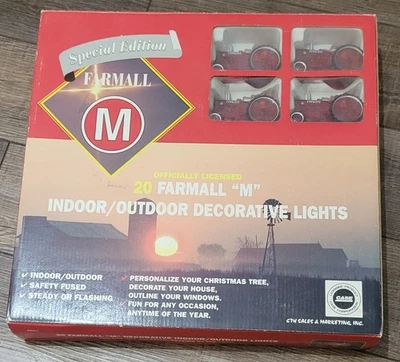 20 Farmall M Indoor Outdoor Decorative Tractor Light Covers by CTH Sales *READ* - Image 1 of 4