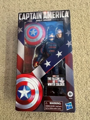 Figura de acción Marvel Legends MCU Capitán América John F. Walker 6" - Totalmente nueva Foto 1 de 4