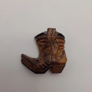 Cowboystiefel Mini 1,5 Zoll Kühlschrankmagnet - Bild 1 von 7