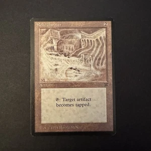 LEGENDS Relic Barrier NM+ NEVER PLAYED MTG Magic 1994 VINTAGE FAST SHIP - Picture 1 of 2