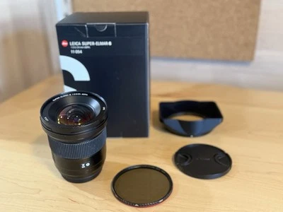 Lente Leica Super Elmar-S 24 mm F/3,5 ASPH CLA’d con motor AF NUEVO + CPL innovador Foto 1 de 4