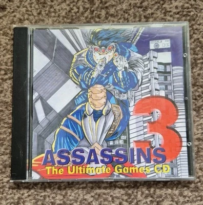 ASSASSINS 3 Ultimate Game Disc - Commodore Amiga CD32 & CDTV - Image 1 of 3