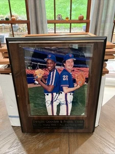 DWIGHT GOODEN FRANK VIOLA HANDSIGNIERTES gerahmtes FOTO 8 x 10 METS SIGNED - Bild 1 von 3
