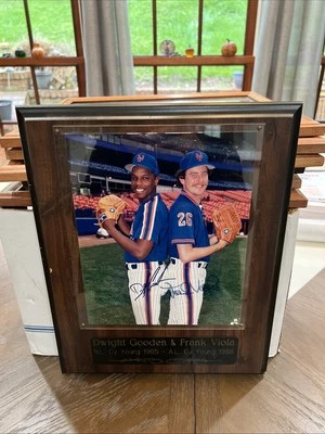 FOTO ENMARCADA AUTOGRAFIADA POR VIOLA WIGHT GOODEN FRANK 8x10 METS FIRMADA Foto 1 de 3